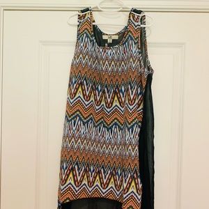 Hi Low Sleeveless Top